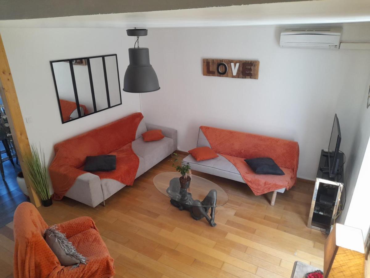 Maison De Village Avec Cour Interieure Et Terrasse Septfonds Luaran gambar